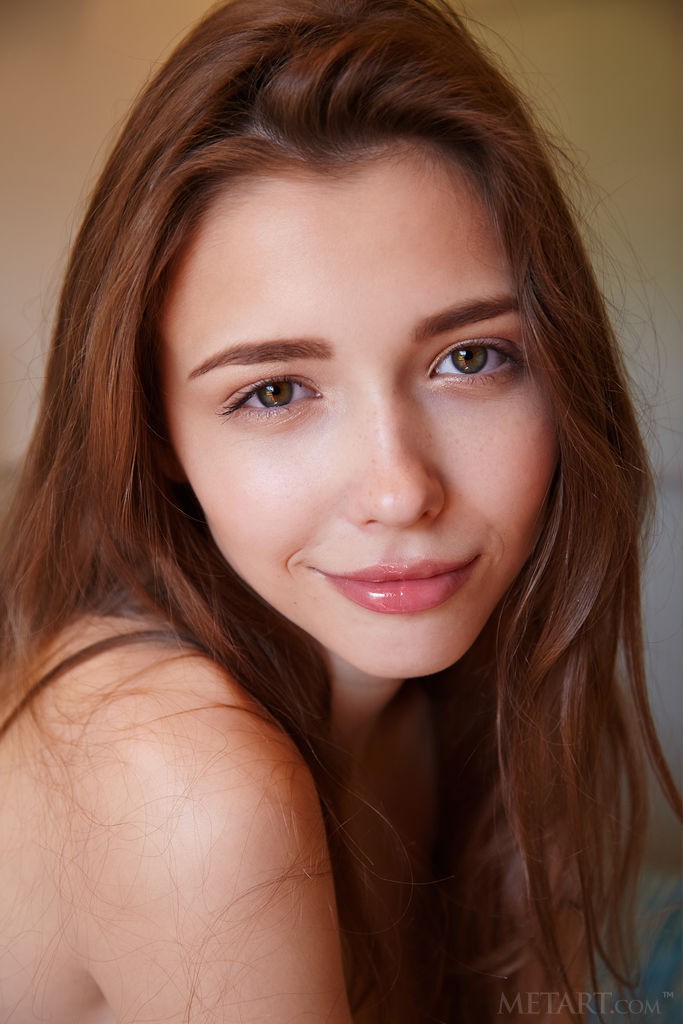 Mila Azul - Adorable ginger teen babe got impressive sexy boobs and butt