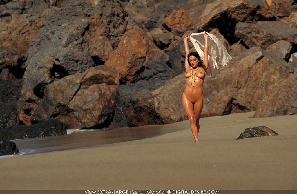 Monica Mendez decides to create her own nude beach in Malibu
